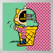 Peanuts | Sally Ice Cream Half & Half Poster (Voorkant)