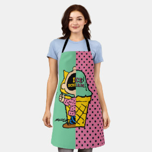 Peanuts   Sally Ice Cream Half & Half Schort