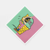 Peanuts | Sally Ice Cream Half & Half Servet (Hoek)