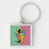 Peanuts | Sally Ice Cream Half & Half Sleutelhanger (Voorkant)