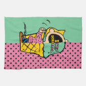 Peanuts | Sally Ice Cream Half & Half Theedoek (Horizontaal)