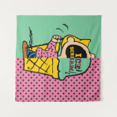 Peanuts | Sally Ice Cream Half & Half Wandkleed (Voorkant (horizontaal))