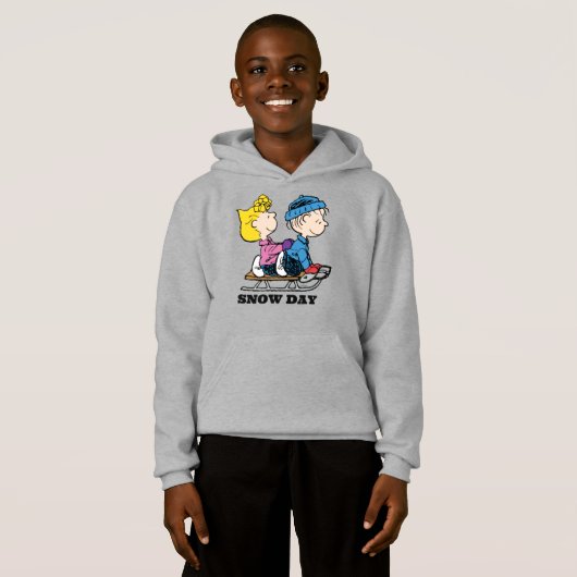 Peanuts | Sally & Linus Sled rijden (Voorkant volledig)