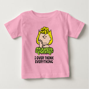 Peanuts Sally nadenkend