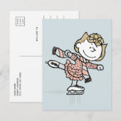 Peanuts | Sally on Ice Briefkaart (Voorkant / Achterkant)