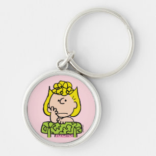 Peanuts   Sally Thinking Sleutelhanger