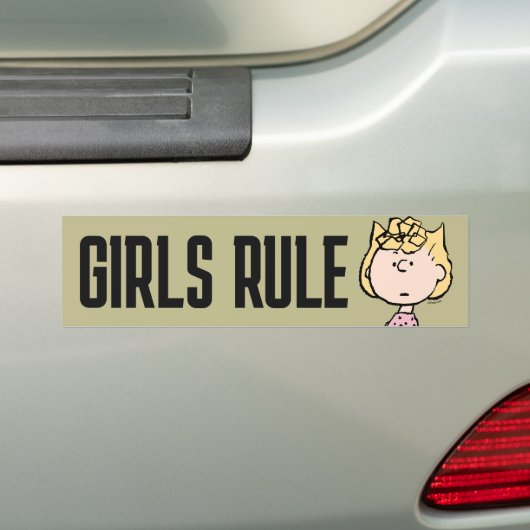 Peanuts | Sally's Faces Bumpersticker (Op auto)