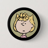 Peanuts | Sally's Faces Ronde Button 5,7 Cm (Voorkant)