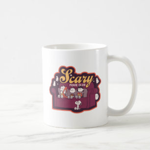 Peanuts Scary Movie Club Halloween Bank Koffiemok