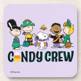 Peanuts Snoep Crew Halloween Bende Bier Onderzetter