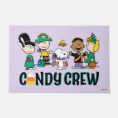 Peanuts Snoep Crew Halloween Bende Deurmat (Voorkant)