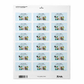 Peanuts Snoep Crew Halloween Bende Etiket (Full Sheet)