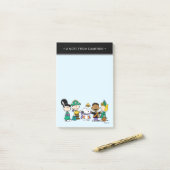 Peanuts Snoep Crew Halloween Bende Post-it® Notes (Op bureau)