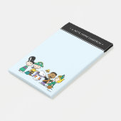 Peanuts Snoep Crew Halloween Bende Post-it® Notes (Schuin)