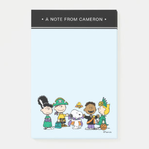 Peanuts Snoep Crew Halloween Bende Post-it® Notes