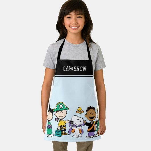 Peanuts Snoep Crew Halloween Bende Schort (Insitu)