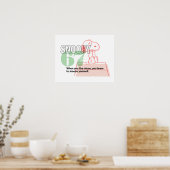 Peanuts | Snoopy 1967 Poster (Keuken)