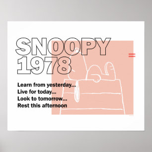 Peanuts   Snoopy 1978 Poster