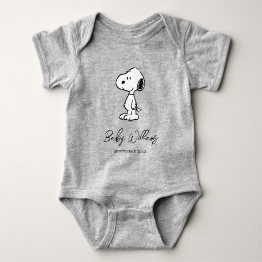 Peanuts Snoopy | Baby Binnenkort Romper (Voorkant)