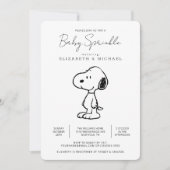 Peanuts Snoopy - Baby Sprinkle Kaart (Voorkant)