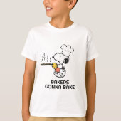 Peanuts | Snoopy Bakken Cookies T-shirt (Voorkant)