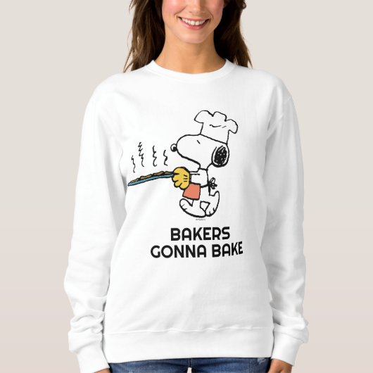 Peanuts | Snoopy Bakken Cookies Trui (Voorkant)