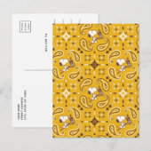 Peanuts | Snoopy Bandana Cowboy Briefkaart (Voorkant / Achterkant)