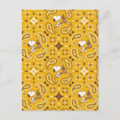 Peanuts | Snoopy Bandana Cowboy Briefkaart (Voorkant)