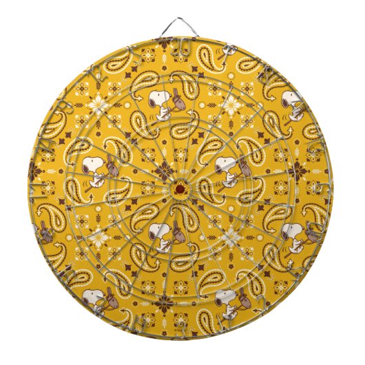 Peanuts | Snoopy Bandana Cowboy Dartbord (Voorkant)