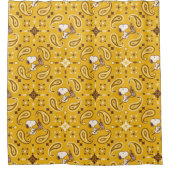 Peanuts | Snoopy Bandana Cowboy Douchegordijn (Voorkant)