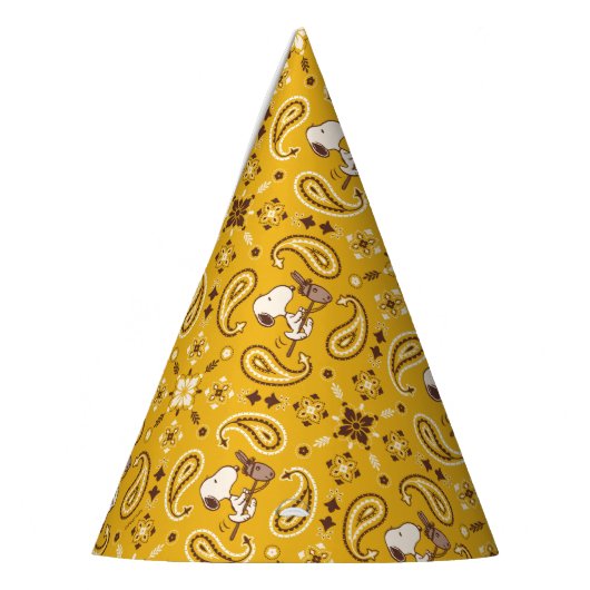 Peanuts | Snoopy Bandana Cowboy Feesthoedjes (Links)