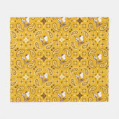Peanuts | Snoopy Bandana Cowboy Fleece Deken (Voorkant (Horizontaal))