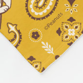 Peanuts | Snoopy Bandana Cowboy Fleece Deken (Hoek)