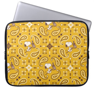 Peanuts Snoopy Bandana Cowboy Laptop Sleeve