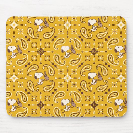 Peanuts | Snoopy Bandana Cowboy Muismat (Voorkant)