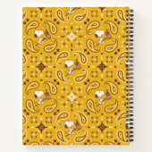 Peanuts | Snoopy Bandana Cowboy Notitieboek (Achterkant)