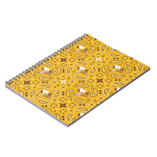 Peanuts | Snoopy Bandana Cowboy Notitieboek (Linkerzijde)