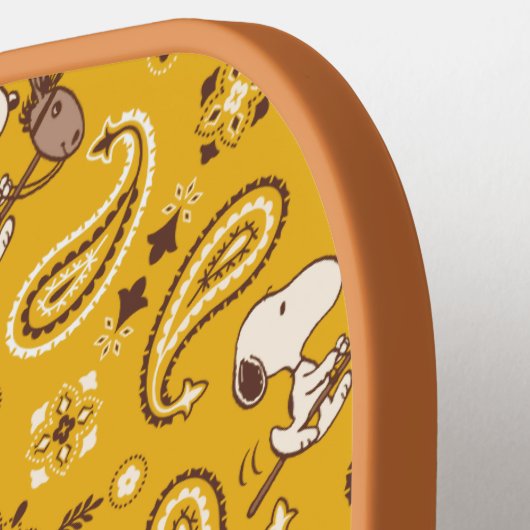 Peanuts | Snoopy Bandana Cowboy Pickleball Paddle (Links Detail)