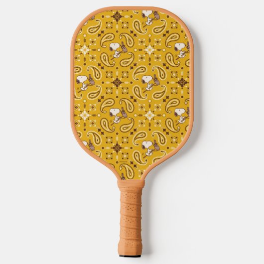 Peanuts | Snoopy Bandana Cowboy Pickleball Paddle (Achterkant)