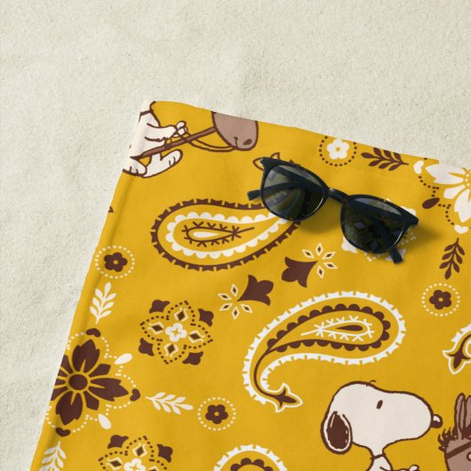 Peanuts | Snoopy Bandana Cowboy Strandlaken (In situ)
