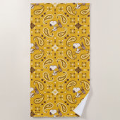Peanuts | Snoopy Bandana Cowboy Strandlaken (Voorkant)