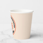 Peanuts |  Snoopy Bang Door Ghost Papieren Bekers (Achterkant)