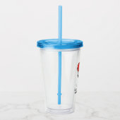 Peanuts | Snoopy Basketball Hoop Shot Acryl Drinkbeker (Rechts)