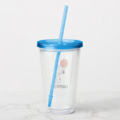 Peanuts | Snoopy Basketball Hoop Shot Acryl Drinkbeker (Achterkant)