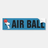 Peanuts | Snoopy Basketball Hoop Shot Bumpersticker (Voorkant)