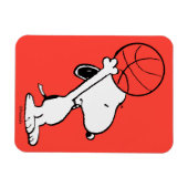 Peanuts | Snoopy Basketball Hoop Shot Magneet (Horizontaal)