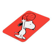Peanuts | Snoopy Basketball Hoop Shot Magneet (Linkerzijde)