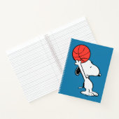 Peanuts | Snoopy Basketball Hoop Shot Notitieboek (Binnen)