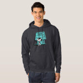 Peanuts | Snoopy Be Real Hoodie (Voorkant volledig)