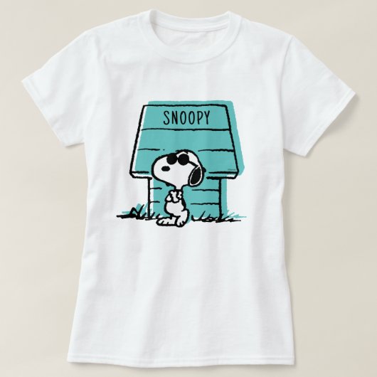 Peanuts | Snoopy Be Real T-shirt (Design voorkant)